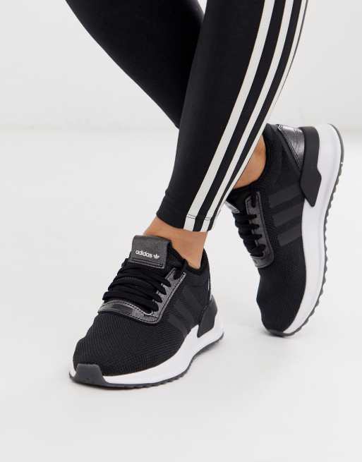 Laos Ecología hemisferio Zapatillas en negro U Path Run de adidas Originals | ASOS