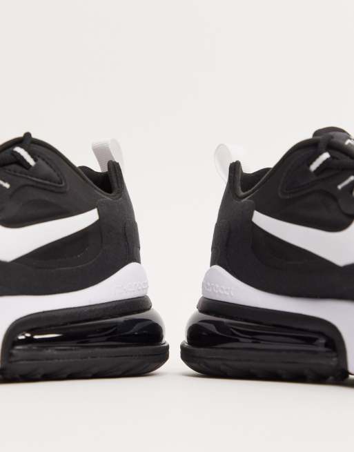 Zapatillas en negro y blanco Air Max 270 React Nike ASOS