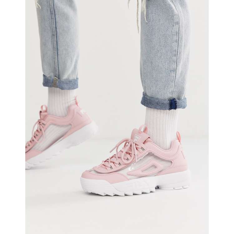 Zapatos fila rosados para mujer outlet xxl