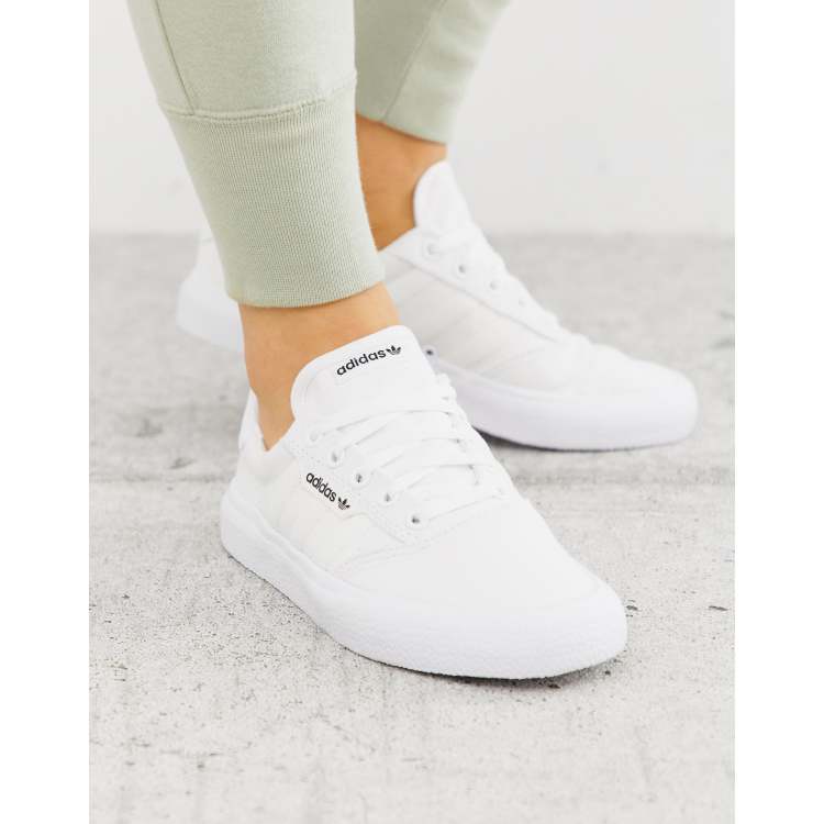 Zapatillas en tres tonos de blanco 3MC de adidas Originals ASOS