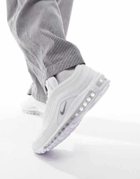 Zapatillas en triple blanco Air Max 97 de Nike - view 1