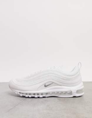 Zapatillas en triple blanco Air Max 97 de Nike