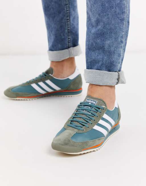 Zapatillas en verde SL 72 de adidas | ASOS