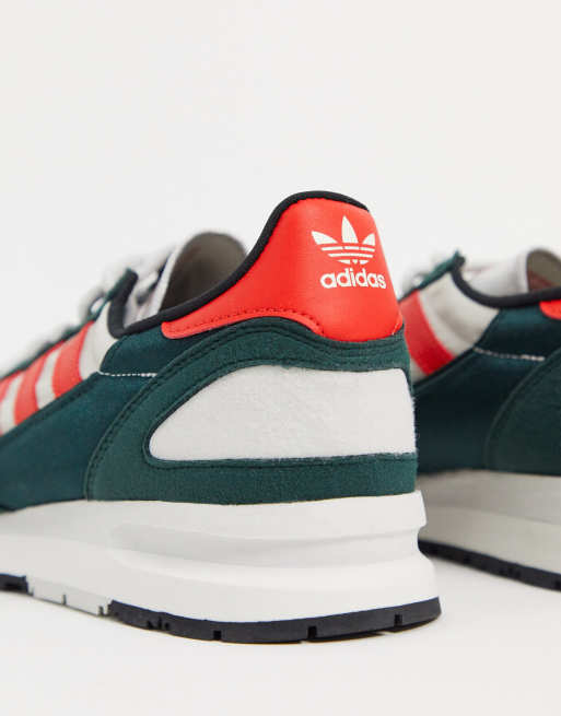 Adidas shoes 2025 rojos verde