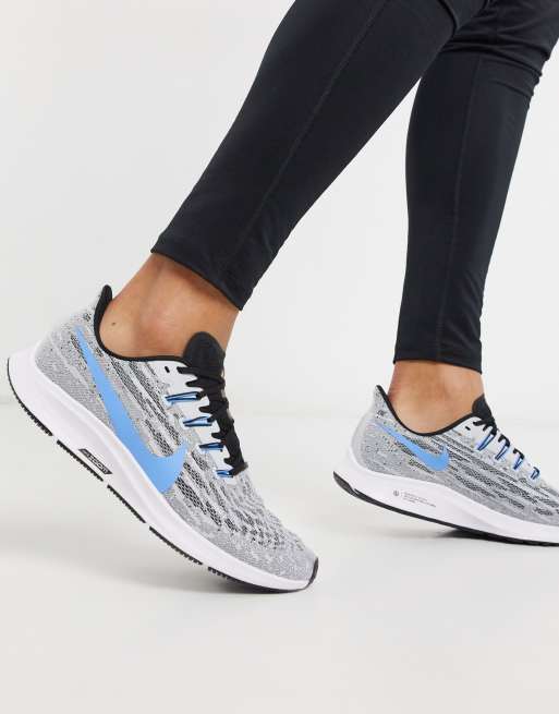 Zapatillas grises Air Zoom Pegasus 37 de Nike Running