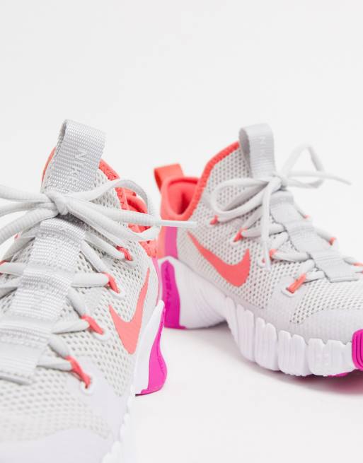 Enciclopedia radiador guisante Zapatillas grises Free Metcon 3 de Nike Training | ASOS