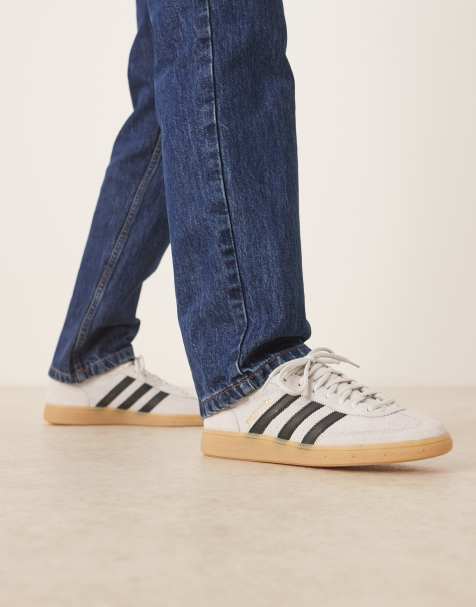 Zapatillas grises y negras con suela de goma Handball Spezial de adidas Originals - view 1