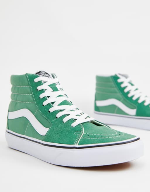 Zapatillas hitop en verde VN0A38GEUKV1 SK8 de Vans ASOS