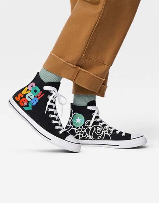 Converse all shop star estampadas