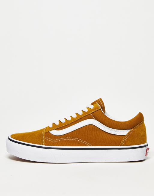 Zapatillas vans on sale hombre dorados