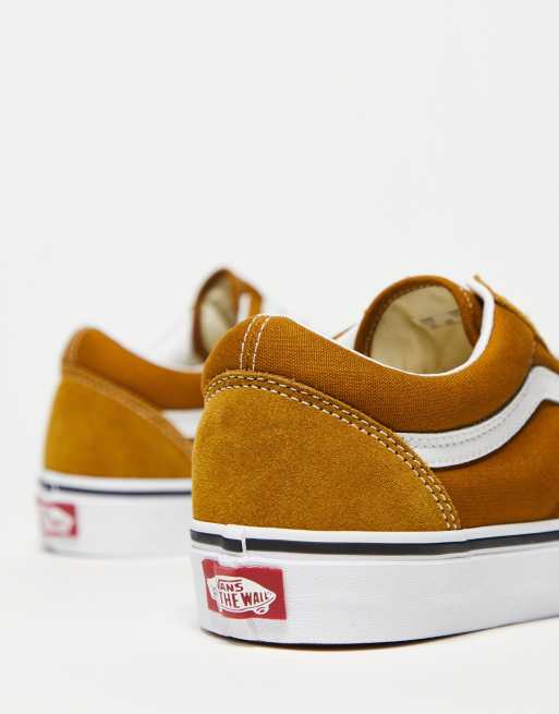 Vans low on sale top dorados