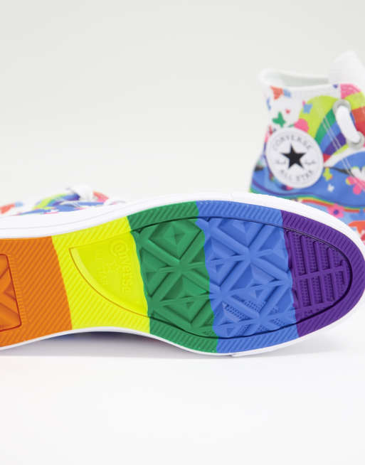 Converse semelle multicolore best sale