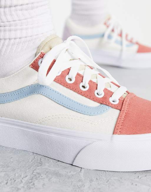 Vans multicolores hot sale
