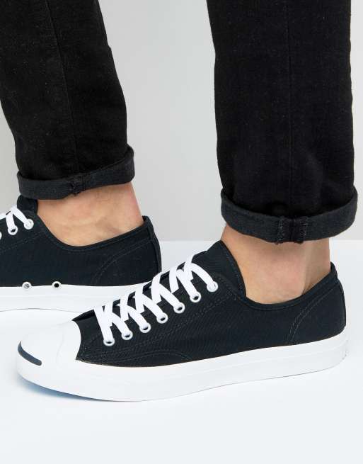 erosión nombre de la marca barrer Zapatillas negras 1Q699 Ox de Converse Jack Purcell | ASOS