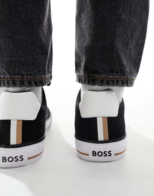 Zapatillas negras top hugo boss