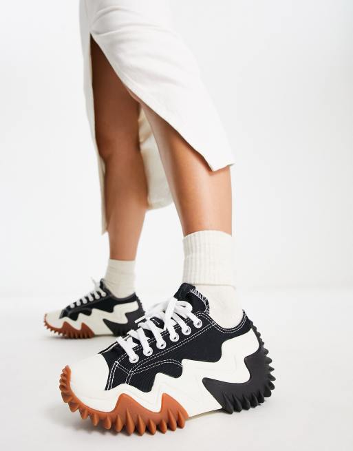 Zapatillas negras con plataforma Run Star Motion Ox de Converse | ASOS