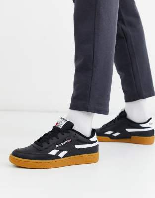 reebok club c negro