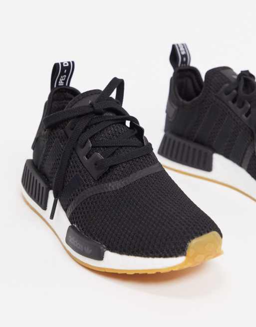 Bienes diversos tono Organo Zapatillas negras con suela de goma NMD-R1 de adidas Originals | ASOS