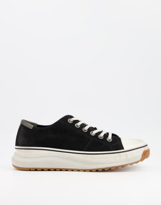 Zapatillas negras con suela gruesa Brady de All Saints