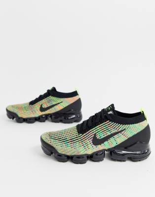 vapormax flyknit negras