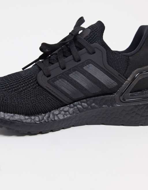 organizar Equipo Nuevo significado Zapatillas negras Running Ultraboost 20 de adidas | ASOS