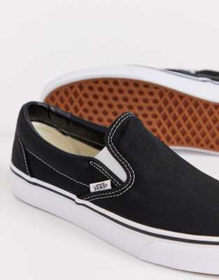 vans sin cordones negras