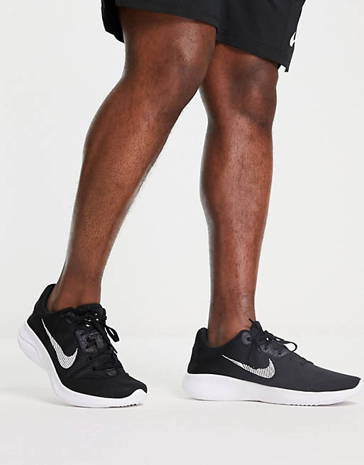Zapatillas negras y blancas Flex Experience Run 11 de Nike Running