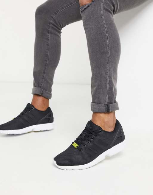 Adidas flux shop negras y blancas