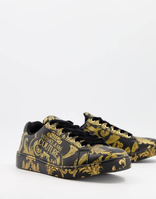 Versace zapatos online negros