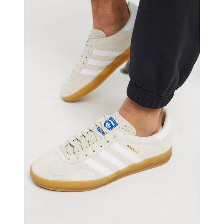 Zapatillas para interiores color arena con suela de goma Gazelle de adidas Originals | ASOS