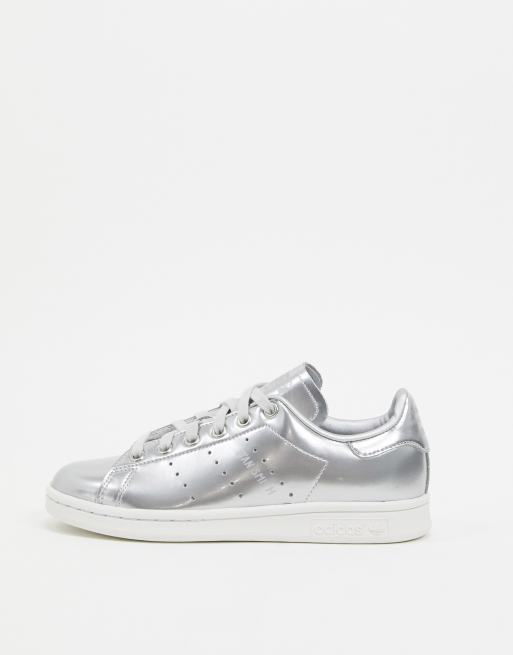 Adidas stan 2025 smith plateadas