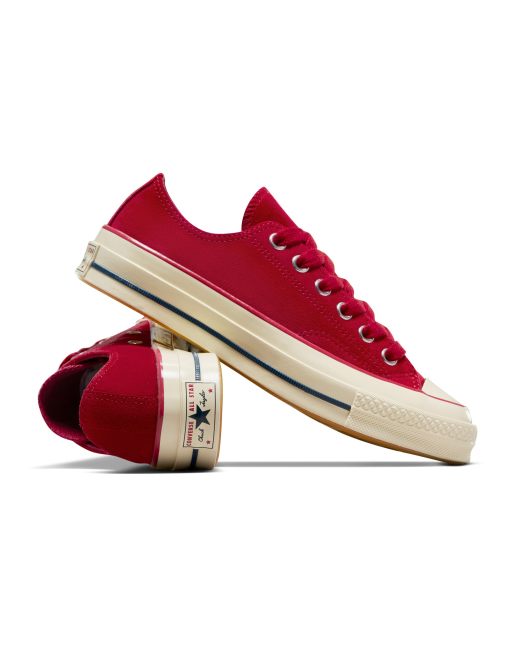 Zapatillas rojas Chuck 70 Ox de Converse