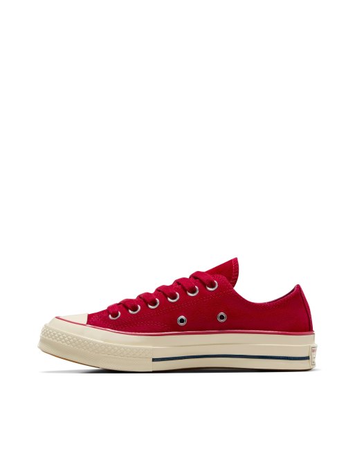 Converse rojas 70 best sale