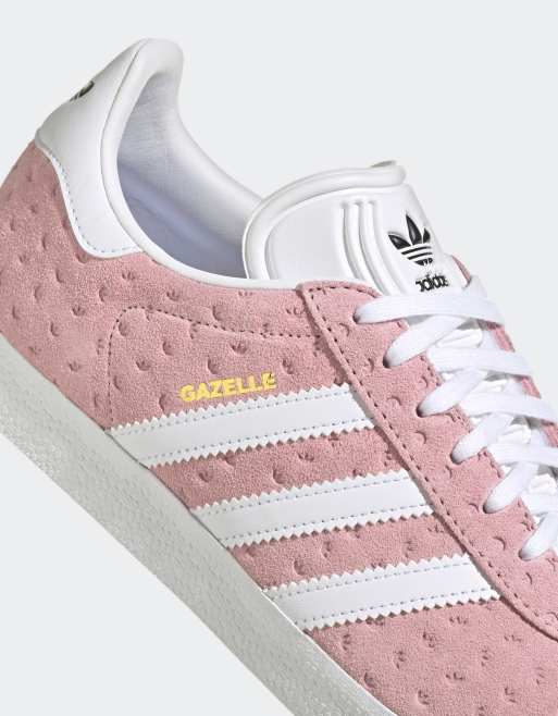 cuscús dinastía Casi Zapatillas rosa gazelle de adidas Originals | ASOS