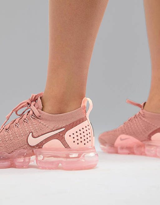 semiconductor Intenso Dispuesto Zapatillas rosas Vapormax Flyknit de Nike Running | ASOS