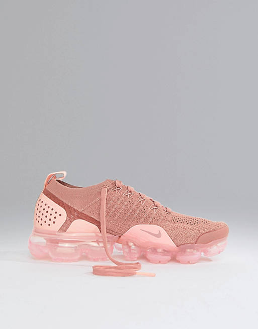 semiconductor Intenso Dispuesto Zapatillas rosas Vapormax Flyknit de Nike Running | ASOS