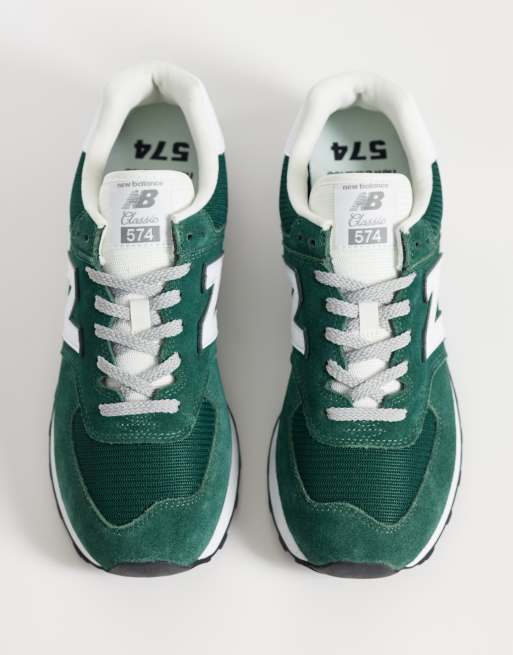 Zapatillas verdes 574 de New Balance, 3 de 5