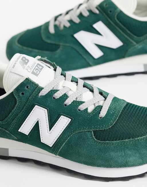Zapatillas verdes 574 de New Balance, 4 de 5