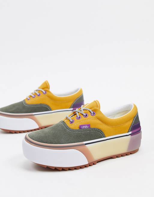 Vans era mujer clearance olive