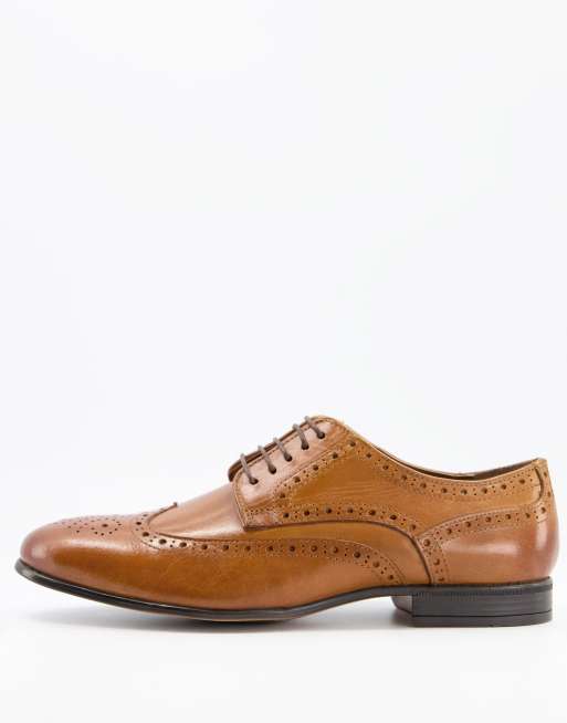 Zapato Oxford color tostado de cuero Rowen de Schuh
