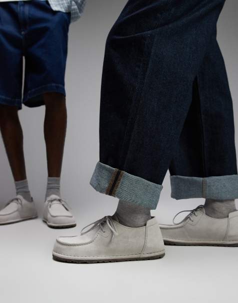 Zapatos blanco antiguo unisex con cordones de ante Utti Lace de Birkenstock - view 1