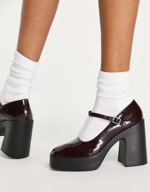 Zapatos estilo merceditas con tacón y plataforma Penny de ASOS DESIGN | ASOS