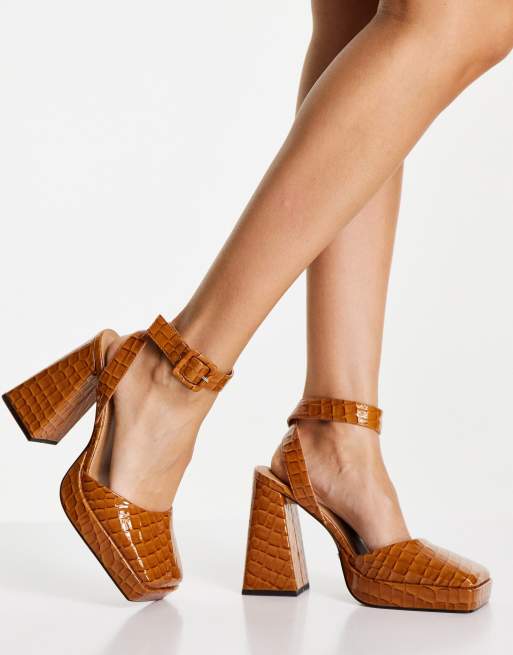 Plataformas color camel clearance