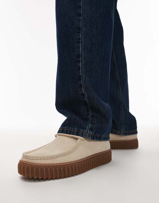 Zapatos color crudo de ante Torhill Lo de Clarks