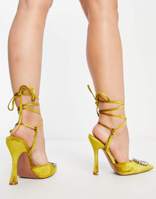 Zapatos ocre mujer clearance