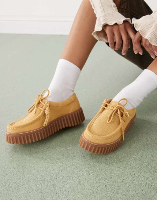 Zapatos color tostado dorado Torhill Bee de Clarks