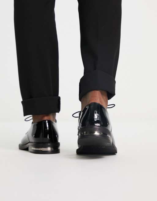 Zapatos con cordones de charol Oliver de WALK LONDON, 2 de 4