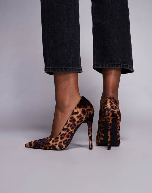 Zapatos con tacón de aguja con estampado de leopardo Alez de Simmi London, 4 de 4