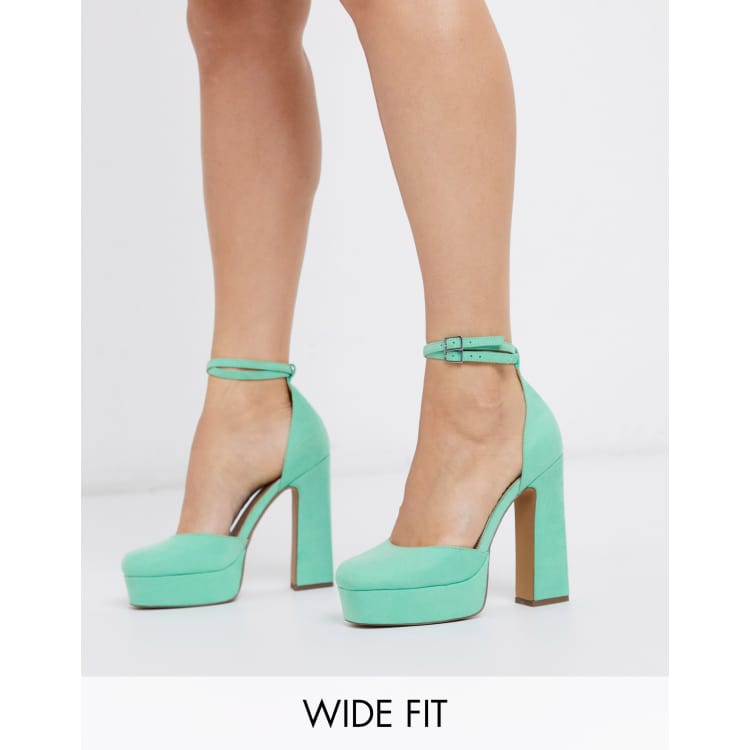 Zapatos de 15 verde agua clearance