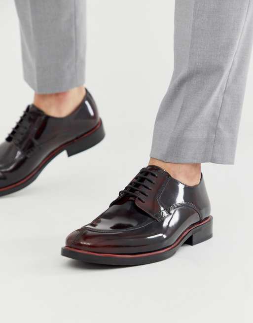 Zapatos color guinda new arrivals